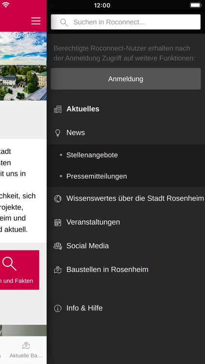 Roconnect der Stadt Rosenheim