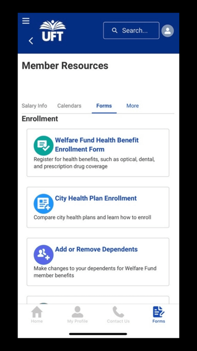 App screenshot