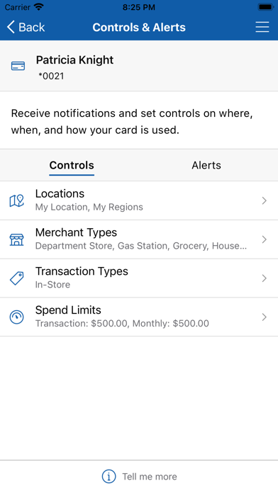 AlcoCardManager Screenshot