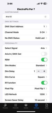 Aria X2 BLE Screenshot 3 of 3