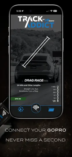 Скриншот TrackAddict Pro на iPhone 4