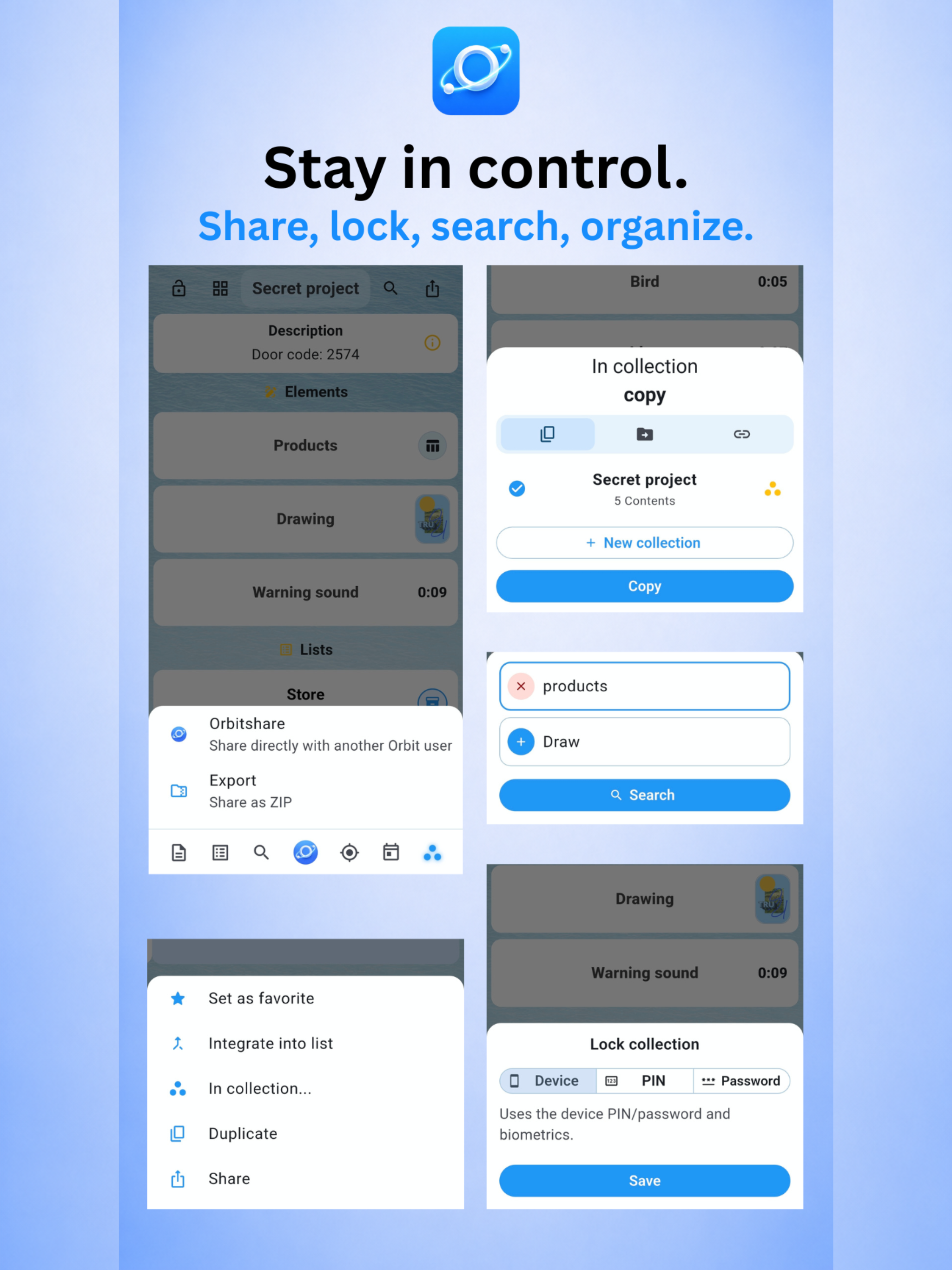 Orbit - Offline Organizer screenshot 16