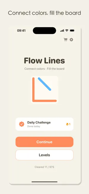 Flow Lines Puzzle screenshot 1