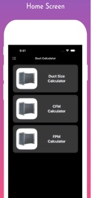 Duct Calculator Pro screenshot