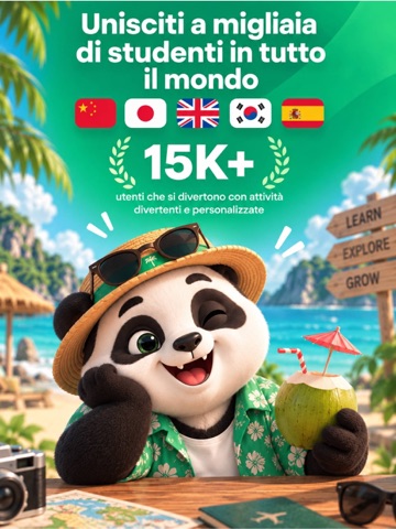 PandaCoco - Impara le lingue iPad screenshot 7