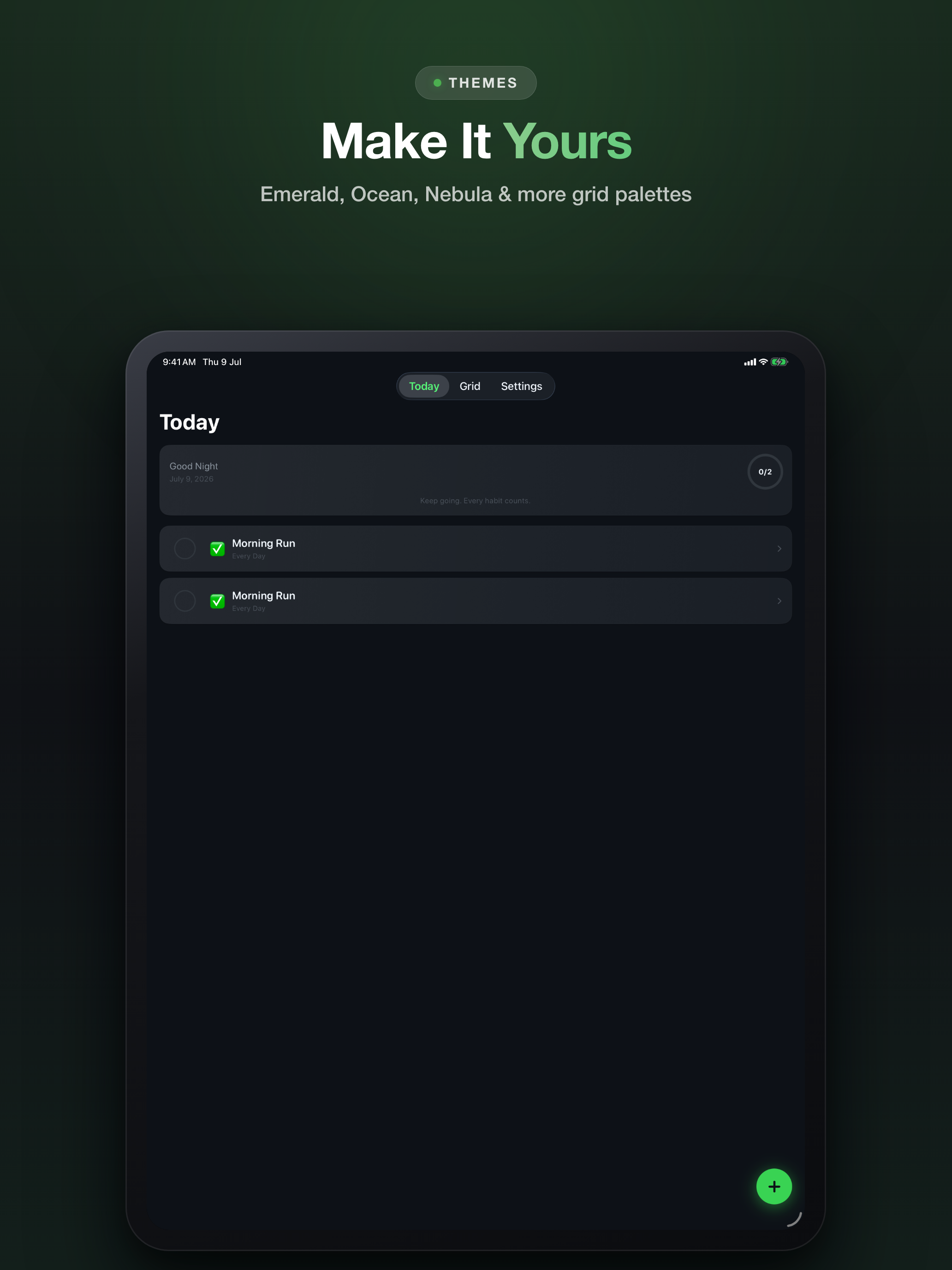 HabitGrid – Habit Tracker screenshot 11