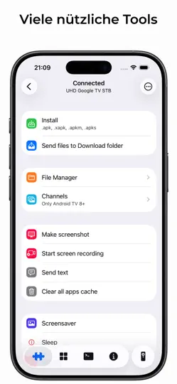 Screenshot von AtvTools auf dem iPhone 2