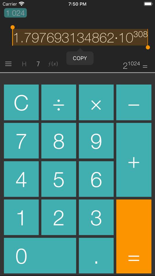 #4. Calcy - Calculator App (iOS) 由: Vitalii Gryniuk