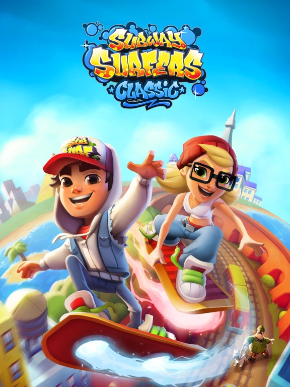 Subway Surfers iPad app afbeelding 1