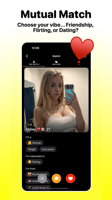 Screenshot #2 pour Dizkover: Find Friends Near Me