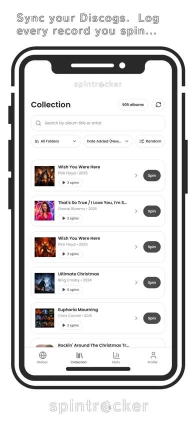 Spin Tracker for Discogs screenshot 1
