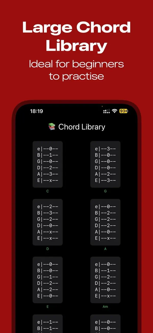 Screenshot #2 pour Tune Your Guitar