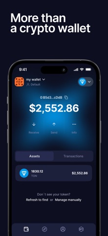 SparX: TVM Wallet Screenshot 1 of 4