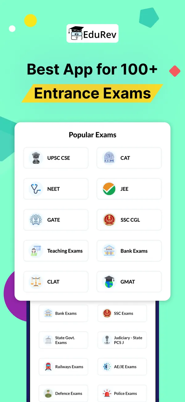 Screenshot #1 pour EduRev Exam Preparation App