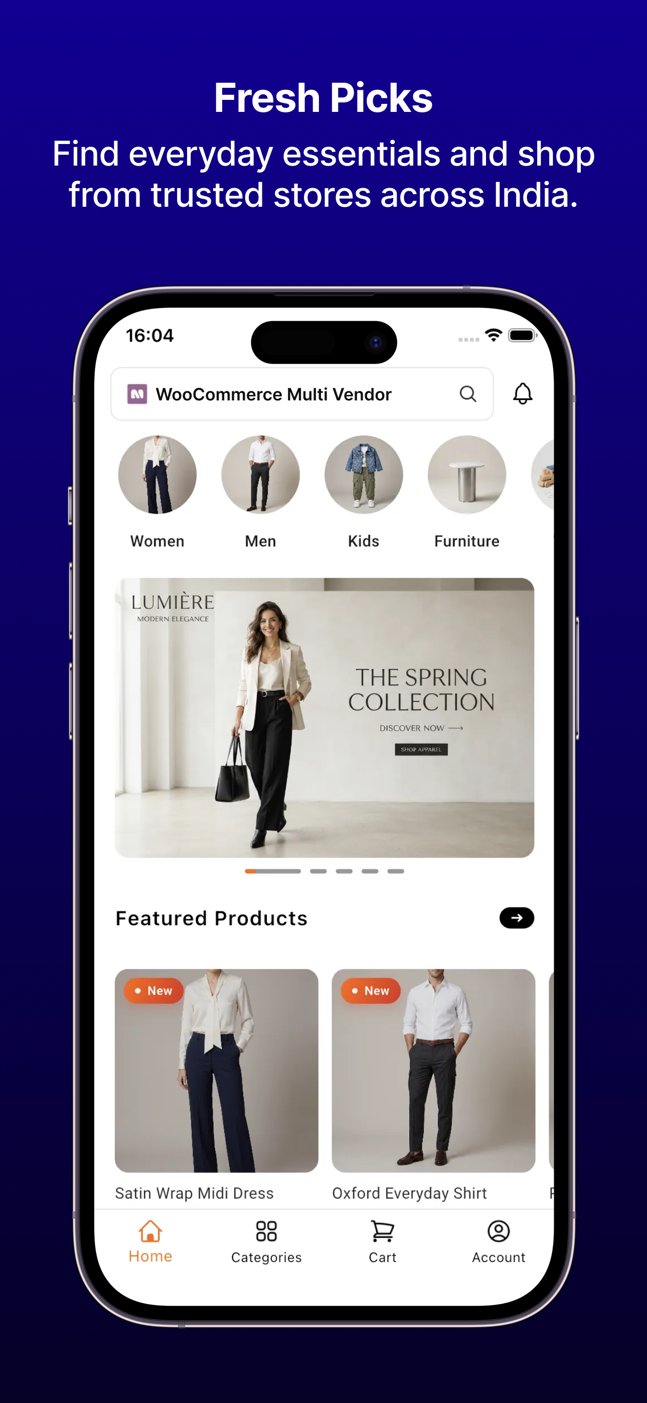 Woocommerce MarketPlace App