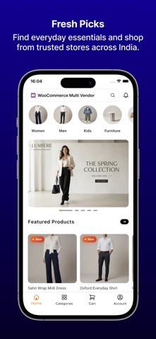 Woocommerce MarketPlace App app screenshot