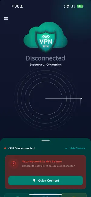 Slick VPN & Secure File Share screenshot 3
