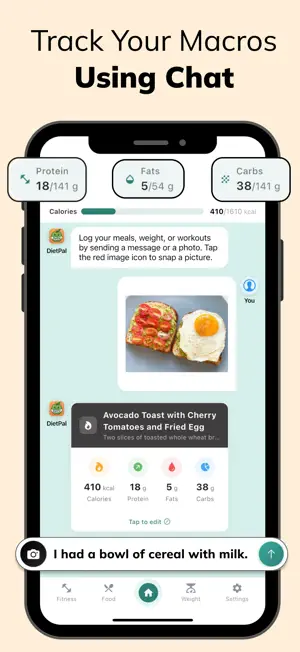AI Food Tracker - DietPal screenshot 2