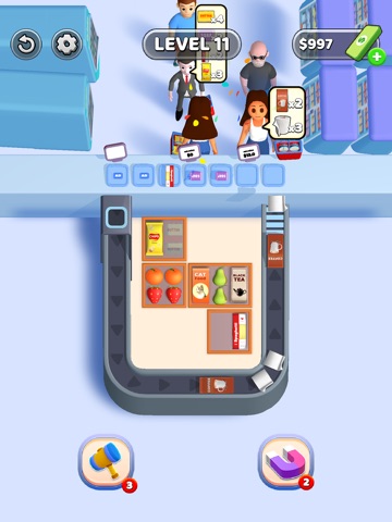 Supermarket Sort Factory! iPad screenshot