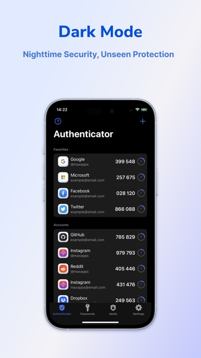 Authenticator App : 2FA Screenshot