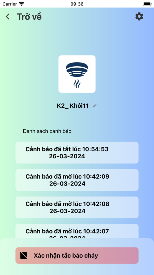 #4. Fire Alarm System (iOS) 由: Hoan Ho