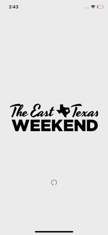 The East Texas Weekend iPhone screenshot