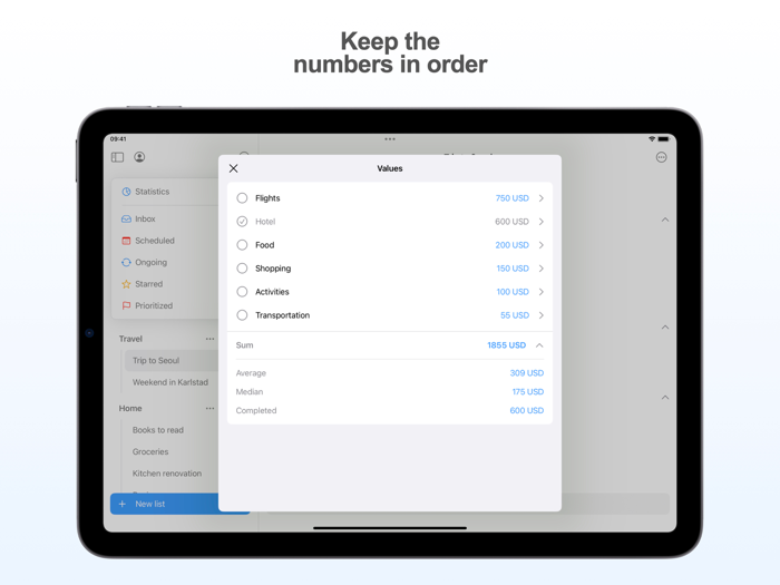 Gört - Lists and Tasks
