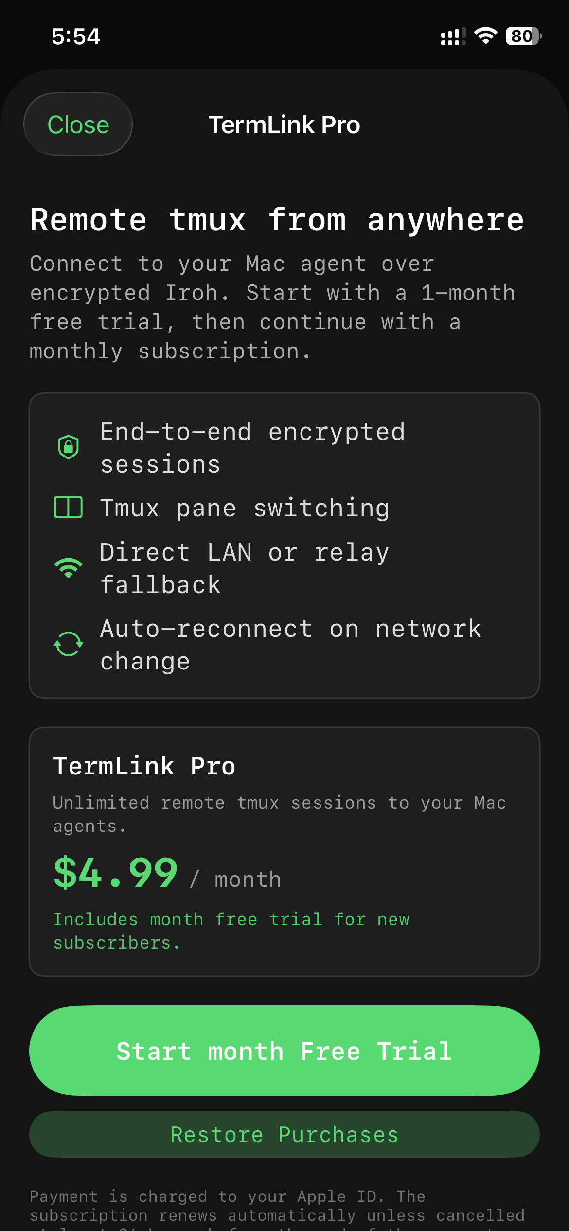TermLink - Remote Tmux screenshot 3