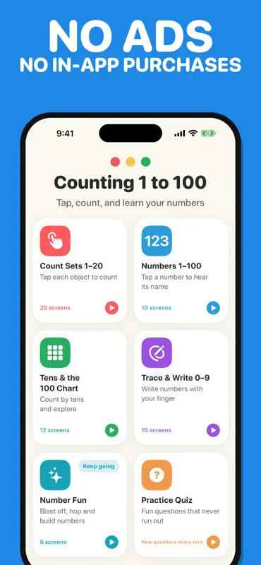 Counting 1 to 100 for Kids screenshot 8 of 8