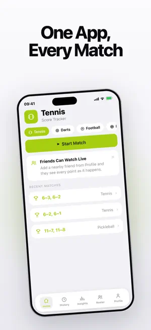Tennis Court Scoreboard screenshot 2