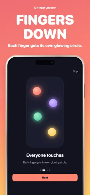Finger Chooser: Random Picker screenshot 2