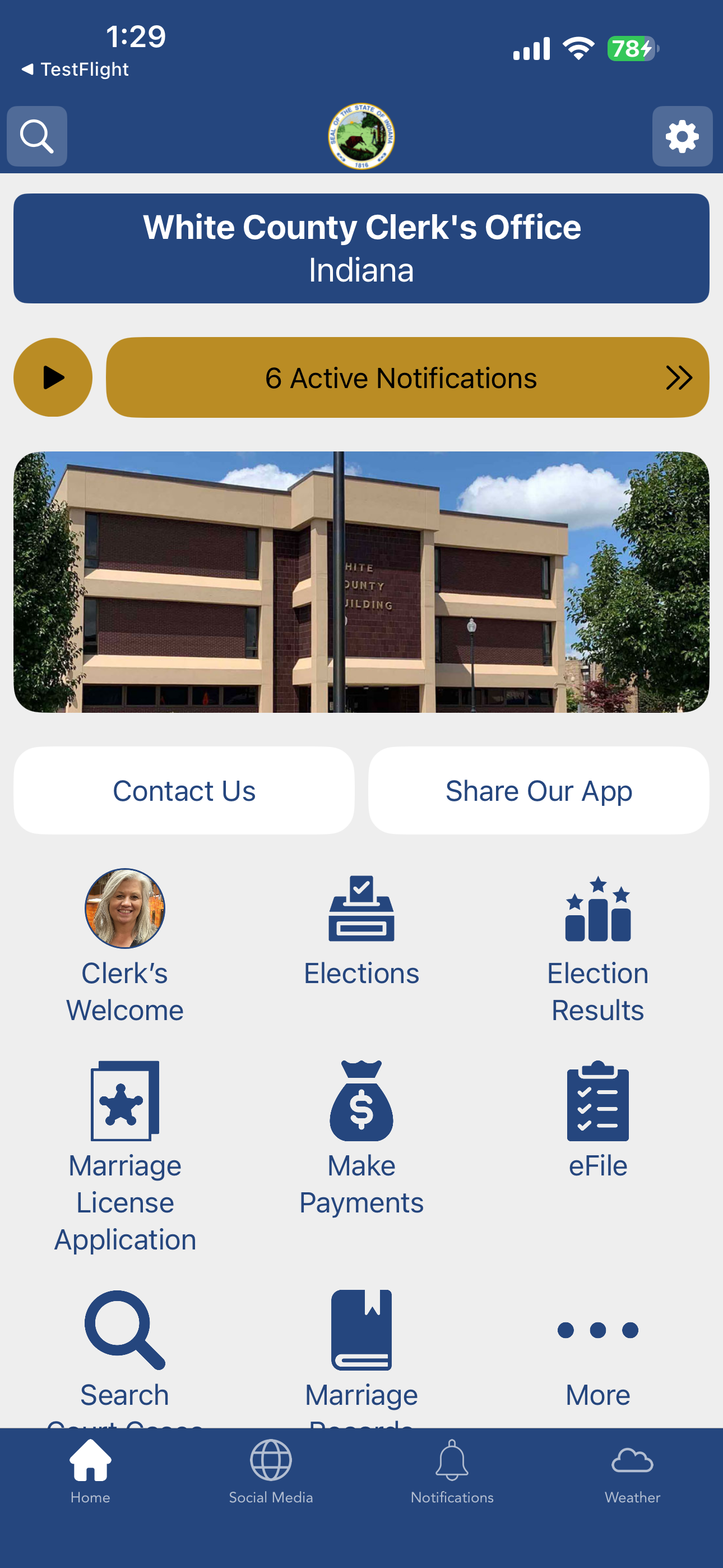 White County Clerk’s Office IN