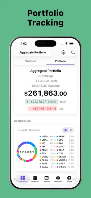 Dividend Tracker - DivTracker screenshot 2