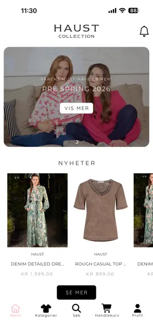 Haust Collection screenshot 2