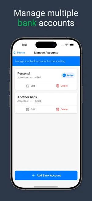 CheckMaker: Check Writer App screenshot 3