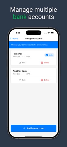 CheckMaker: Check Writer App Screenshot 3 of 5