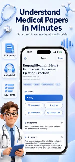 AtlasPaper: AI Medical Summary screenshot 1