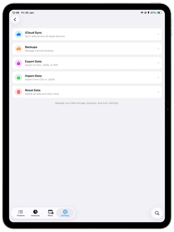 PayShare: Payments Tracker iPad screenshot