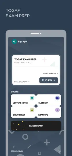 TOGAF 10 Exam Prep: With AI iPhone Screenshot 1