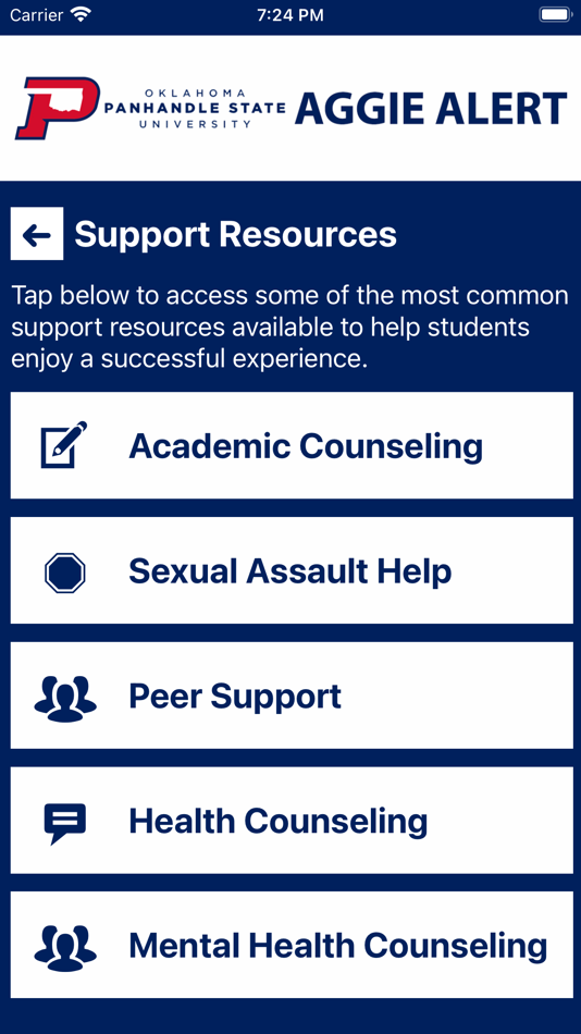 #3. AGGIE ALERT (iOS) 由: Oklahoma Panhandle State University