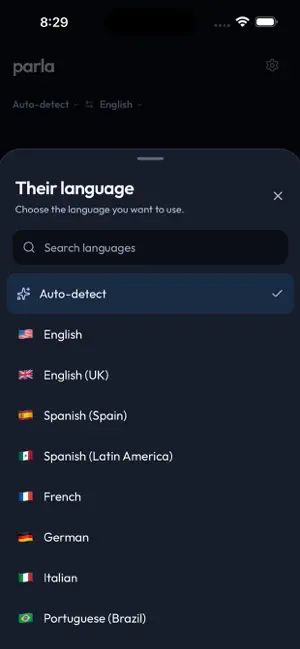 Parla: Live Translate screenshot 3