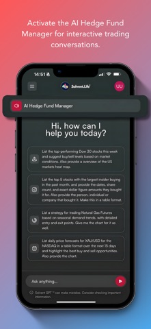 Solvent GPT iPhone screenshot