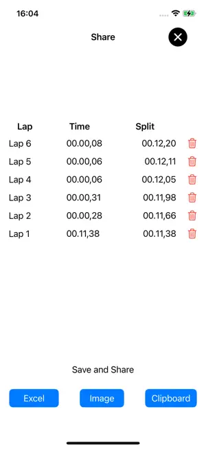 Video Stopwatch Pro screenshot 3
