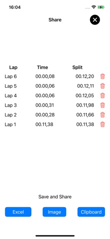Video Stopwatch Pro screenshot