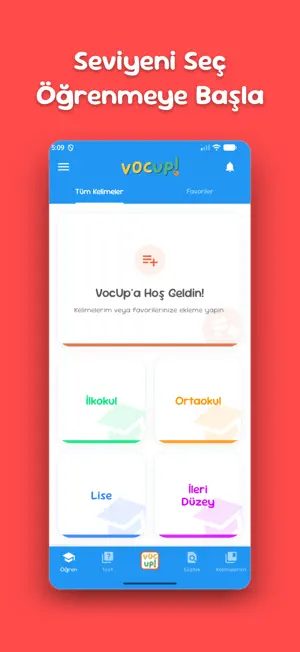 VocUp - Müfredat Uyumlu screenshot 1