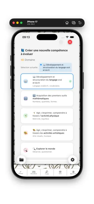 Bloomino, Livrets de suivi screenshot 4
