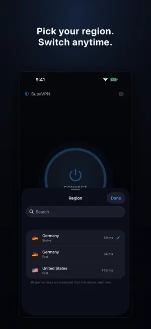 Supa VPN: Fast Secure Proxy screenshot 3