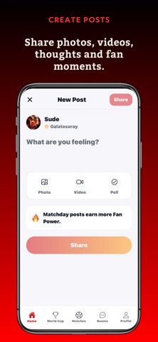 Ultras - Fan Social Media iPhone screenshot