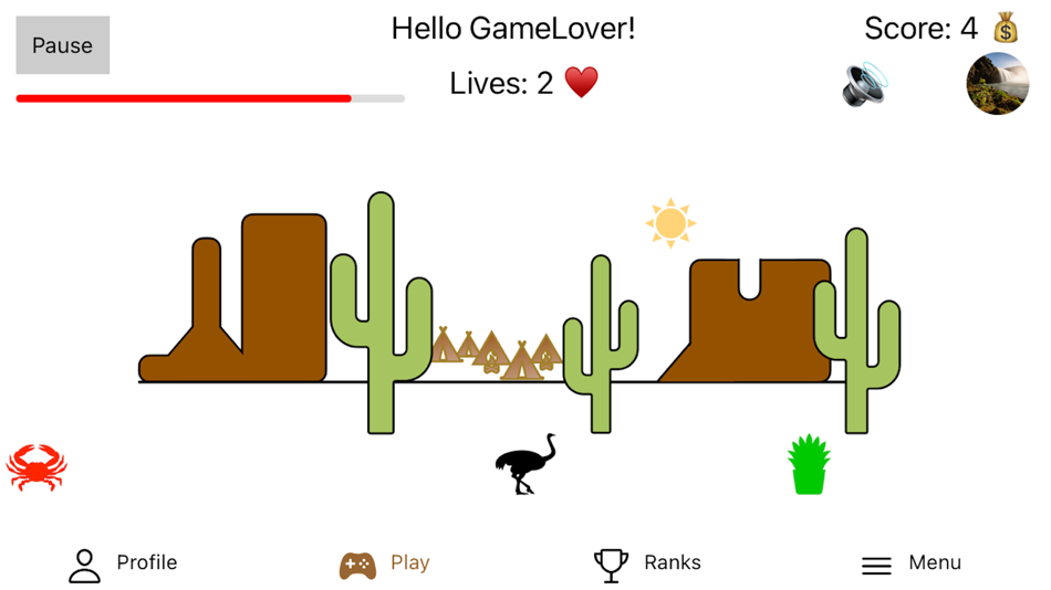 #2. Desert Runner: Monument Valley (iOS) 由: LandiTrance