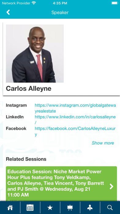 Florida Assoc. of Realtors Screenshot